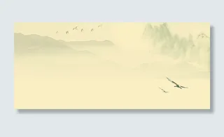 中国风水墨画背景高清