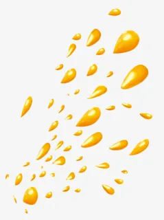 橙子果粒一粒粒的免抠漂浮其他元素