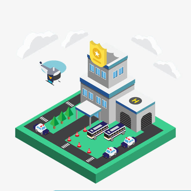 检察院机构地览图免抠