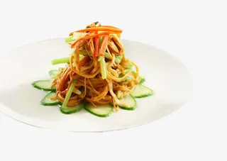 金针菇拌芹菜免抠