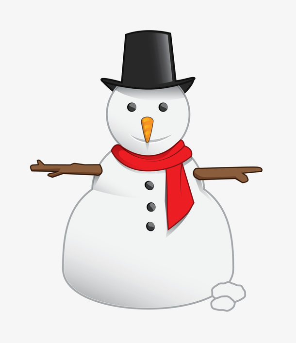 冬天里的雪人2免抠
