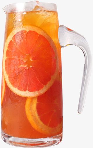 免抠饮品霸气柚子茶免抠