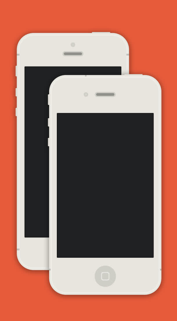 白色iphone手机图免抠