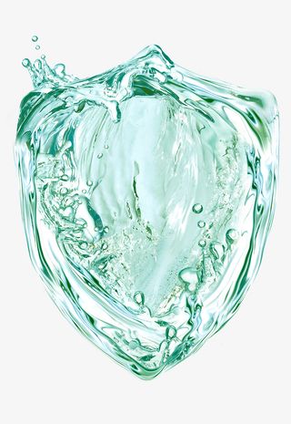 盾牌 绿色 水 免抠图免抠