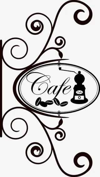 古典花纹门牌免抠