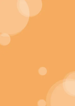 气泡橙色背景高清