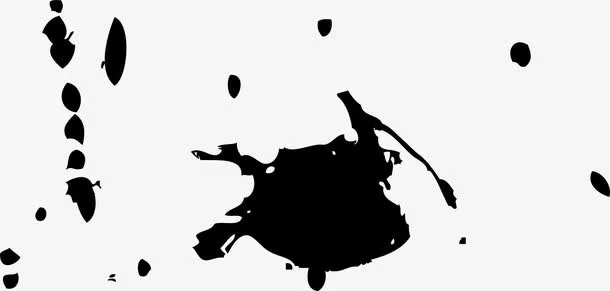 点状墨水免抠