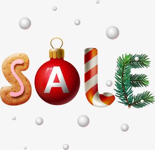 矢量圣诞促销免抠