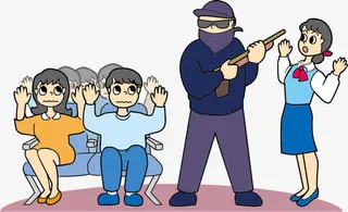 安全防护自我保护海报素材免抠