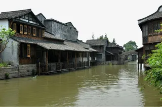 乌镇西栅摄影图免抠