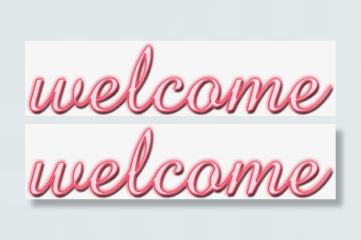 welcome免抠