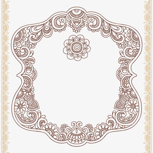 火腿纹花纹底纹矢量素材免抠