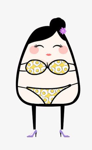 比基尼粽子免抠