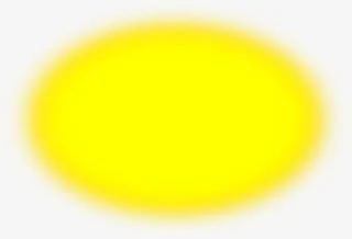 摄影节日海报黄色大光晕免抠