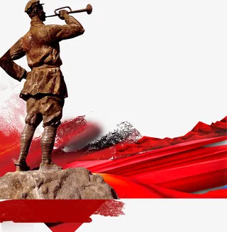 勿忘国耻纪念七七事变节日装饰免抠