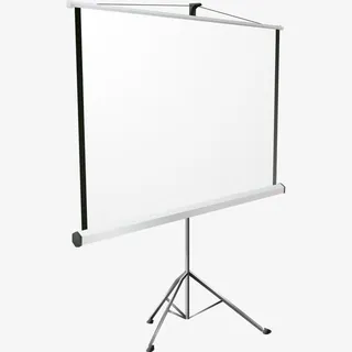 白色的投影屏幕免抠