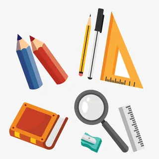 卡通学生学习用品渤免抠