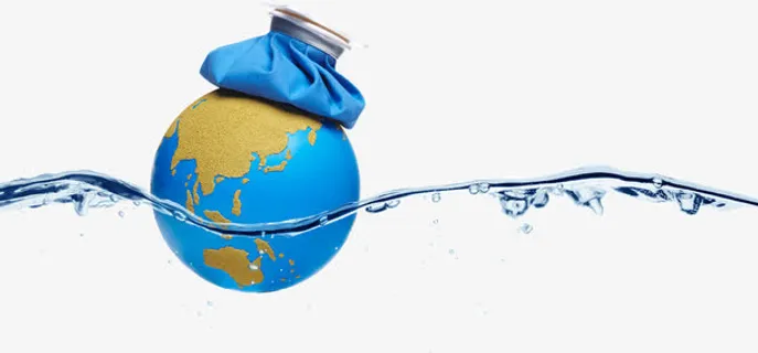 地球和水纹免抠