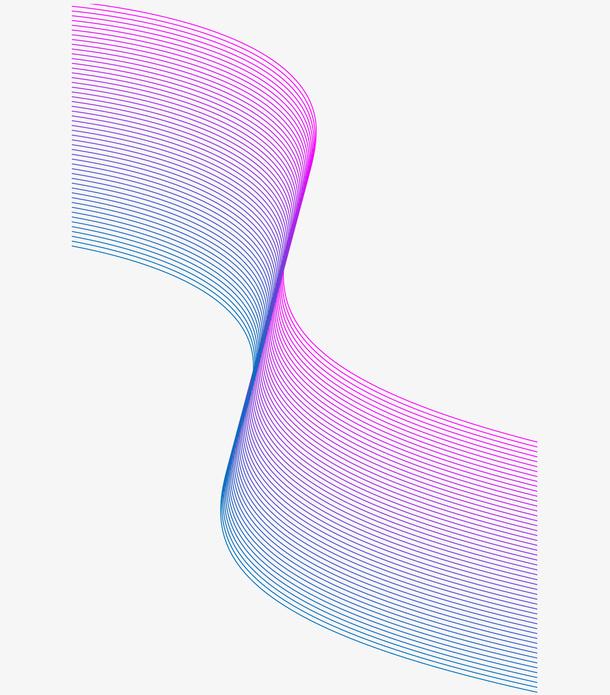 科技几何线条漂浮背景元素