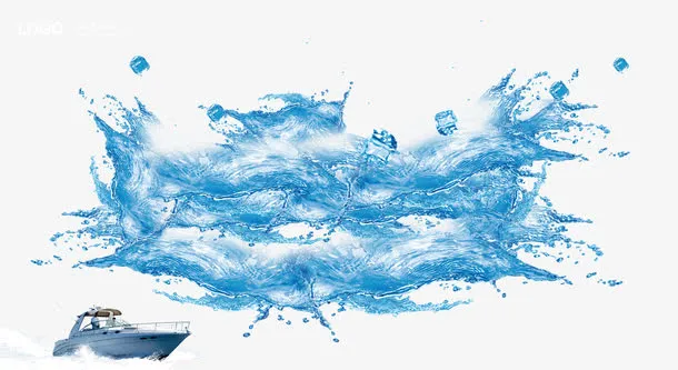 雨水海浪免抠
