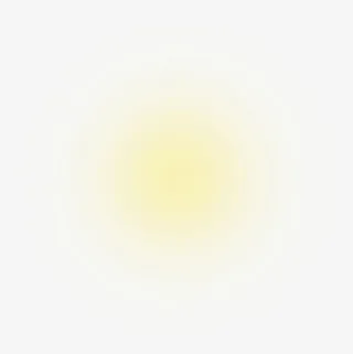 黄色昏黄设计光晕免抠