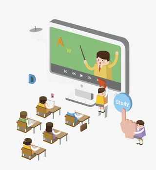 网上视频教学免抠