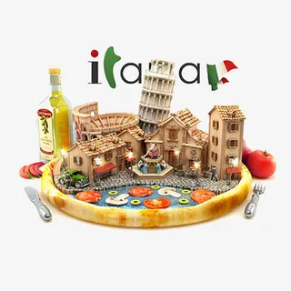 三维立体房子建筑免抠