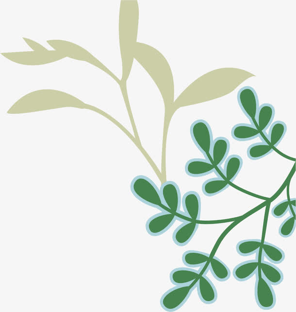 叶子花纹免抠
