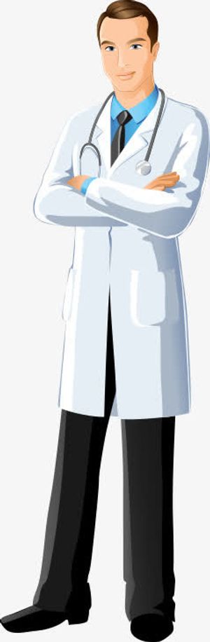 卡通医生免抠