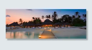 旅游马尔代夫海景沙滩背景banner高清