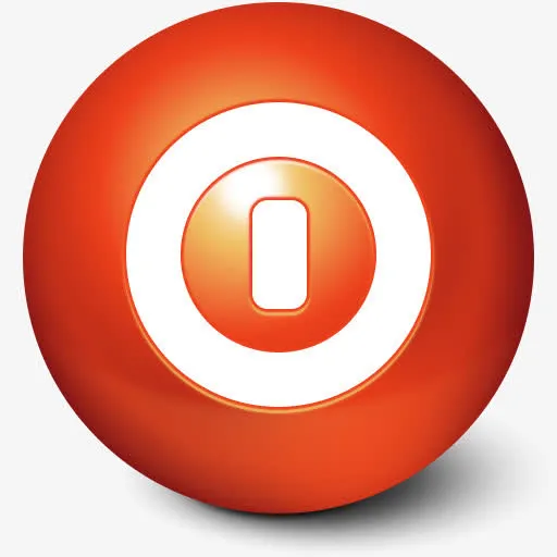 可爱的球关闭图标免抠