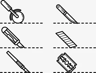 刀具集合免抠