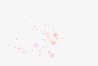 粉色漂浮设计粉尘装饰免抠