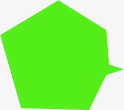 绿色卡通招聘海报免抠