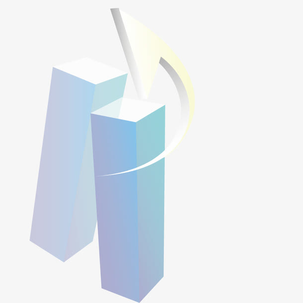 矢量3d立体箭头免抠