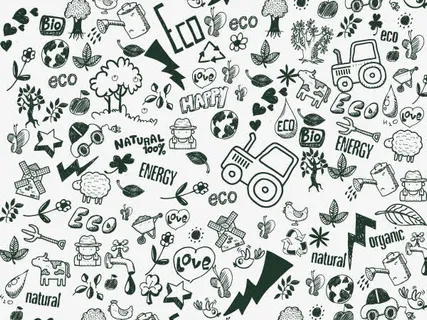 黑色卡通底纹免抠 黑色卡通底纹免抠