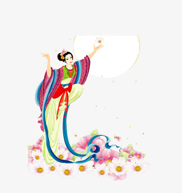 嫦娥奔月免抠