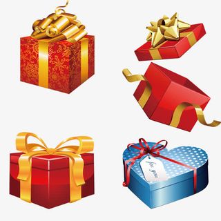 节日礼包免抠