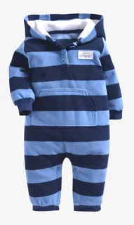 婴儿长袖爬服连体裤免抠