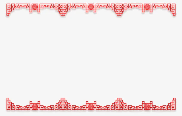 中国风窗花免抠