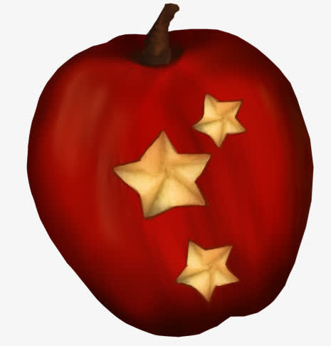 苹果装饰png素材免抠