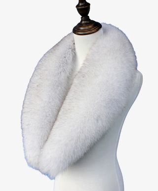 皮草貉子大衣毛领子披肩免抠