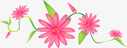 唯美花卉医生护士医院海报免抠