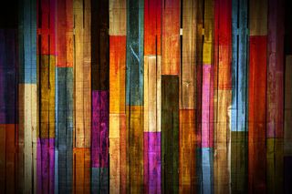 彩色木板背景