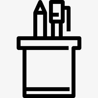 铅笔盒图标免抠