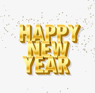 水珠背景立体英文字免抠