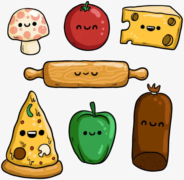 蔬菜水果矢量素材免费下载免抠