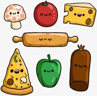 蔬菜水果矢量素材免费下载免抠