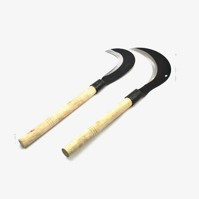 锰钢长柄镰刀免抠