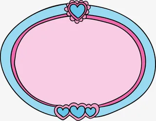 椭圆留言板免抠